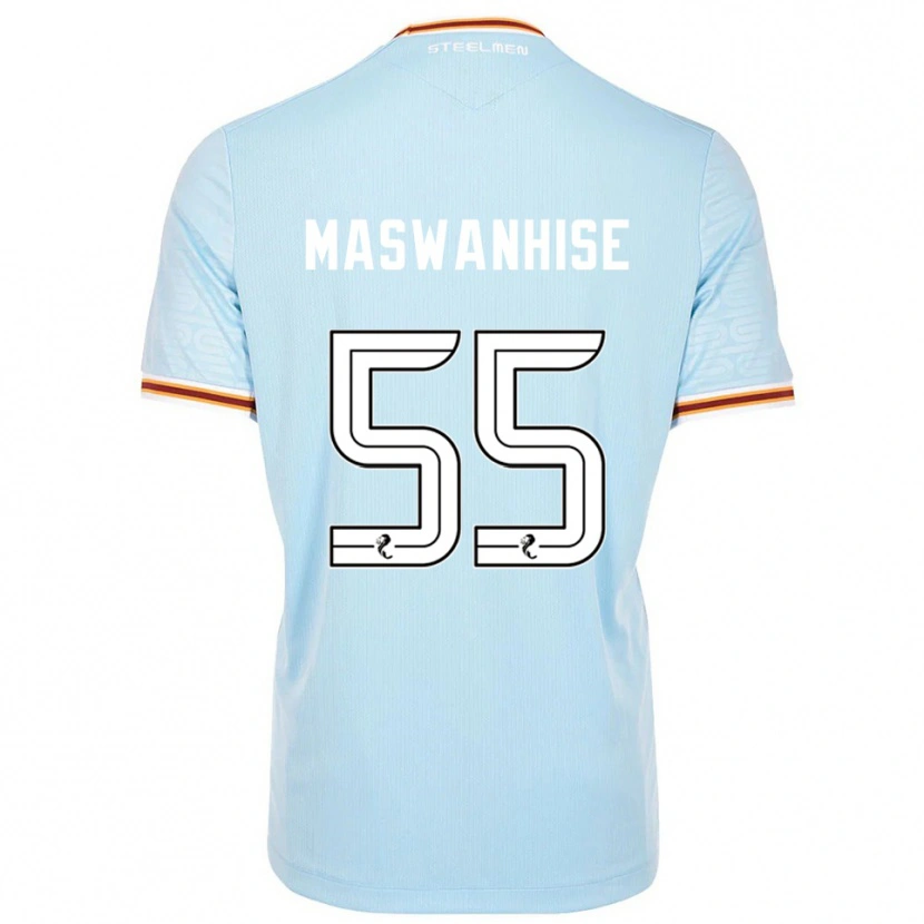 Danxen Kinderen Tawanda Maswanhise #55 Hemelsblauw Uitshirt Uittenue 2025/26 T-Shirt