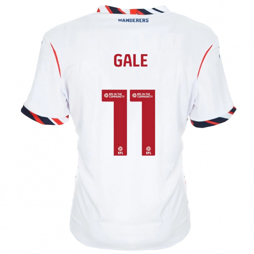 Danxen Heren Thierry Gale #11 Wit Rood Thuisshirt Thuistenue 2025/26 T-Shirt