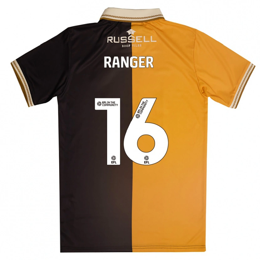 Danxen Heren Ché Ranger #16 Geel Zwart Thuisshirt Thuistenue 2025/26 T-Shirt