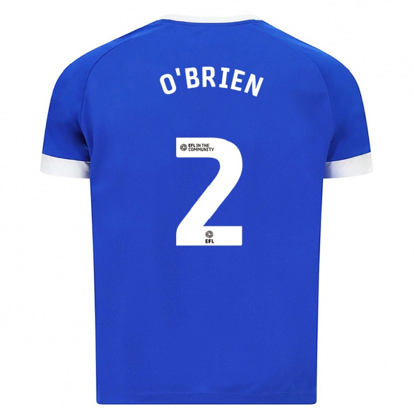 Danxen Heren Charlie O'brien #2 Blauw Wit Thuisshirt Thuistenue 2025/26 T-Shirt