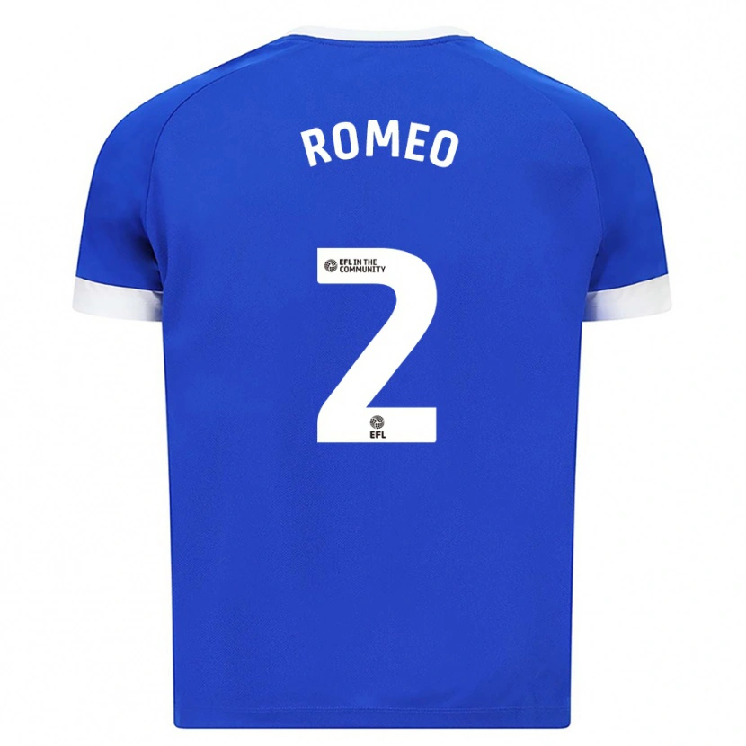 Danxen Heren Mahlon Romeo #2 Blauw Wit Thuisshirt Thuistenue 2025/26 T-Shirt