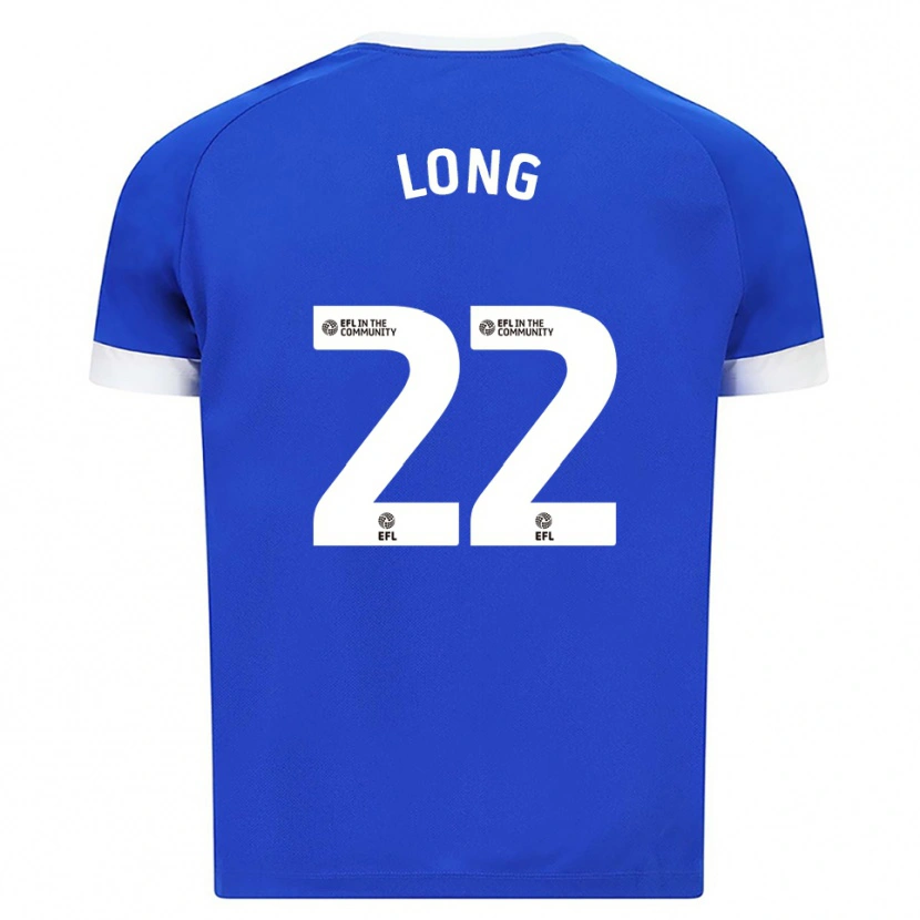 Danxen Heren Amy Long #22 Blauw Wit Thuisshirt Thuistenue 2025/26 T-Shirt