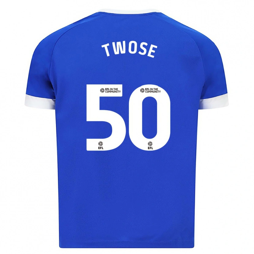 Danxen Heren Cody Twose #50 Blauw Wit Thuisshirt Thuistenue 2025/26 T-Shirt