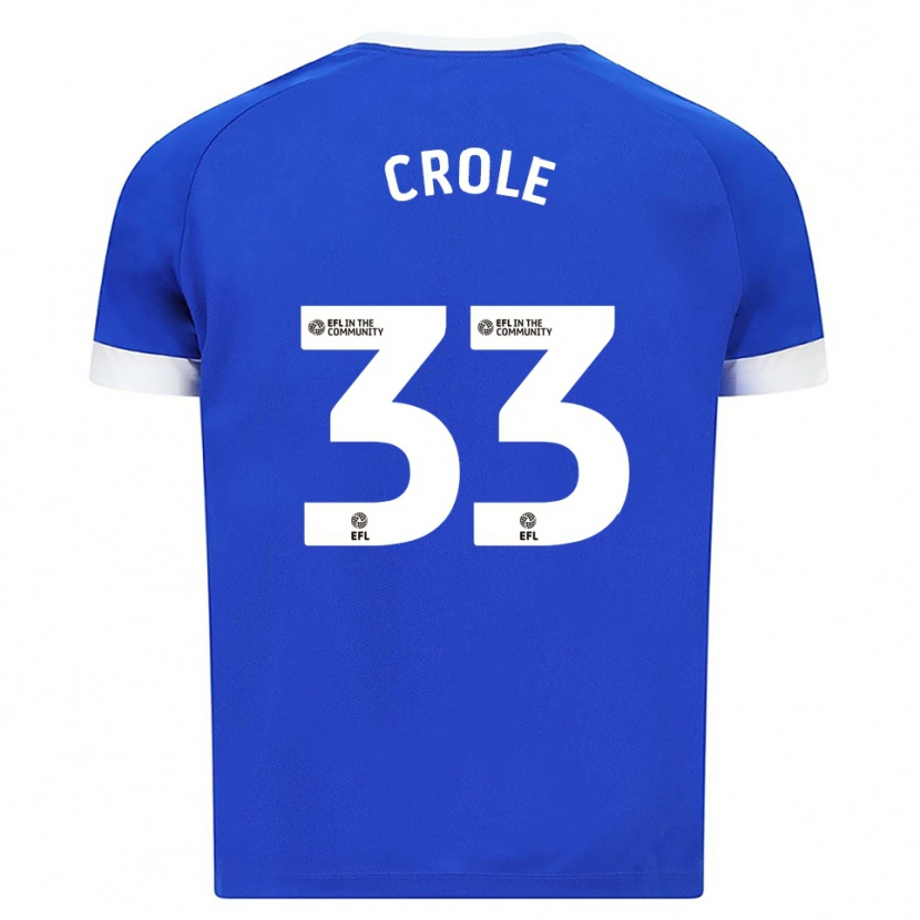 Danxen Heren James Crole #33 Blauw Wit Thuisshirt Thuistenue 2025/26 T-Shirt