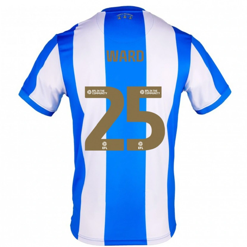 Danxen Heren Danny Ward #25 Blauw Wit Thuisshirt Thuistenue 2025/26 T-Shirt