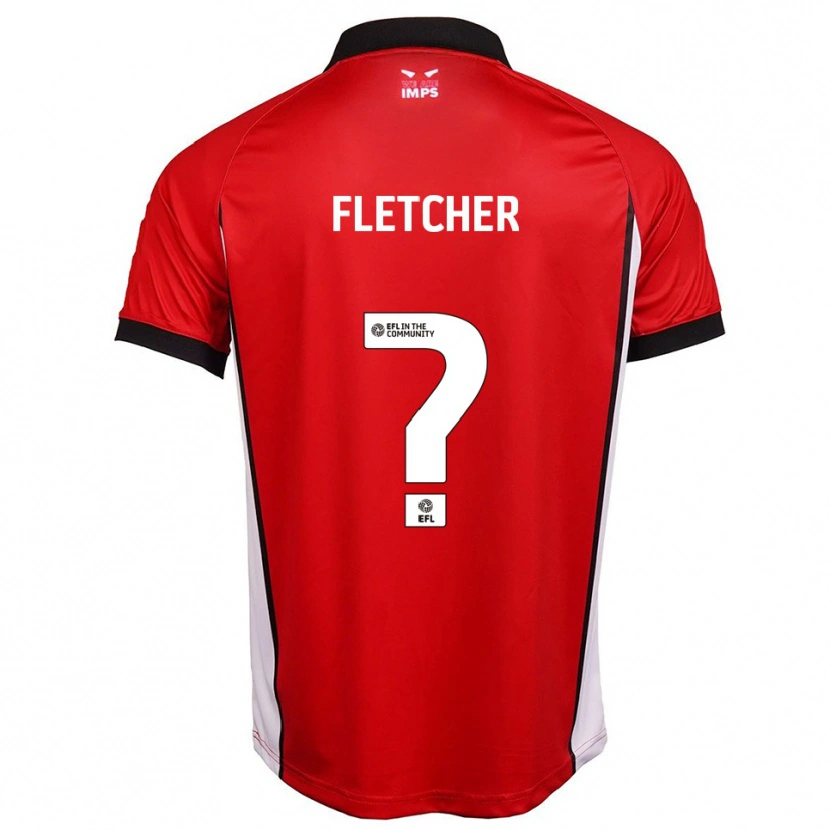 Danxen Heren Sinead Fletcher #0 Rood Wit Thuisshirt Thuistenue 2025/26 T-Shirt
