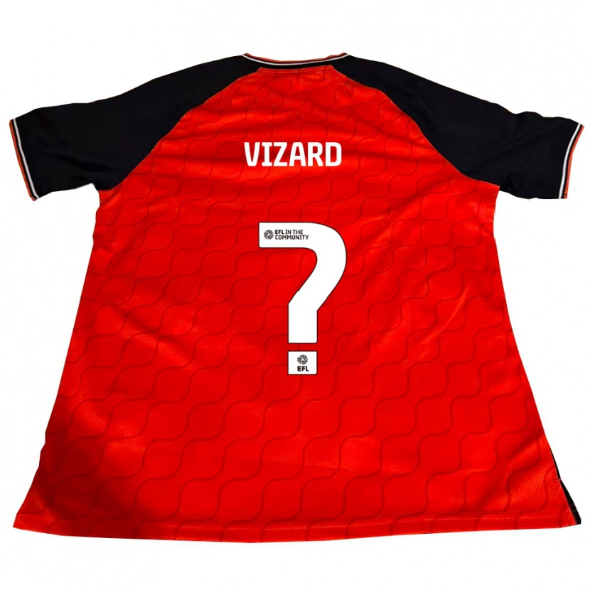 Danxen Heren Abbie Vizard #0 Oranje Zwart Wit Thuisshirt Thuistenue 2025/26 T-Shirt