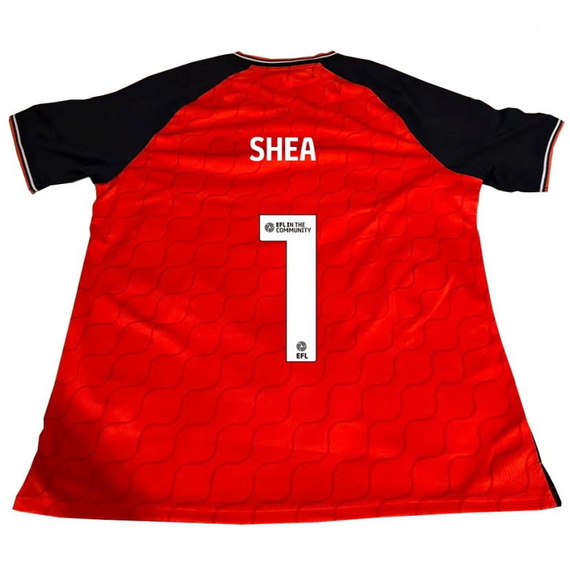 Danxen Heren James Shea #1 Oranje Zwart Wit Thuisshirt Thuistenue 2025/26 T-Shirt