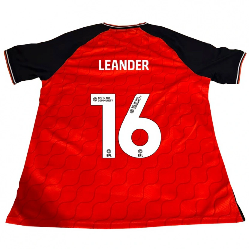 Danxen Heren Tsaianne Leander #16 Oranje Zwart Wit Thuisshirt Thuistenue 2025/26 T-Shirt