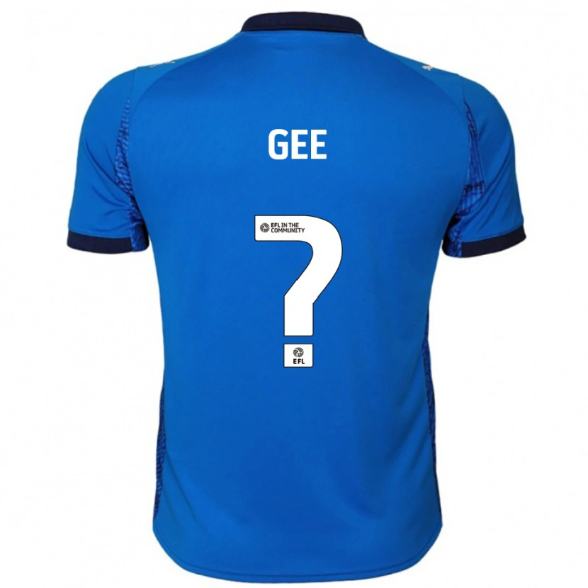 Danxen Heren Katie Gee #0 Blauw Wit Thuisshirt Thuistenue 2025/26 T-Shirt