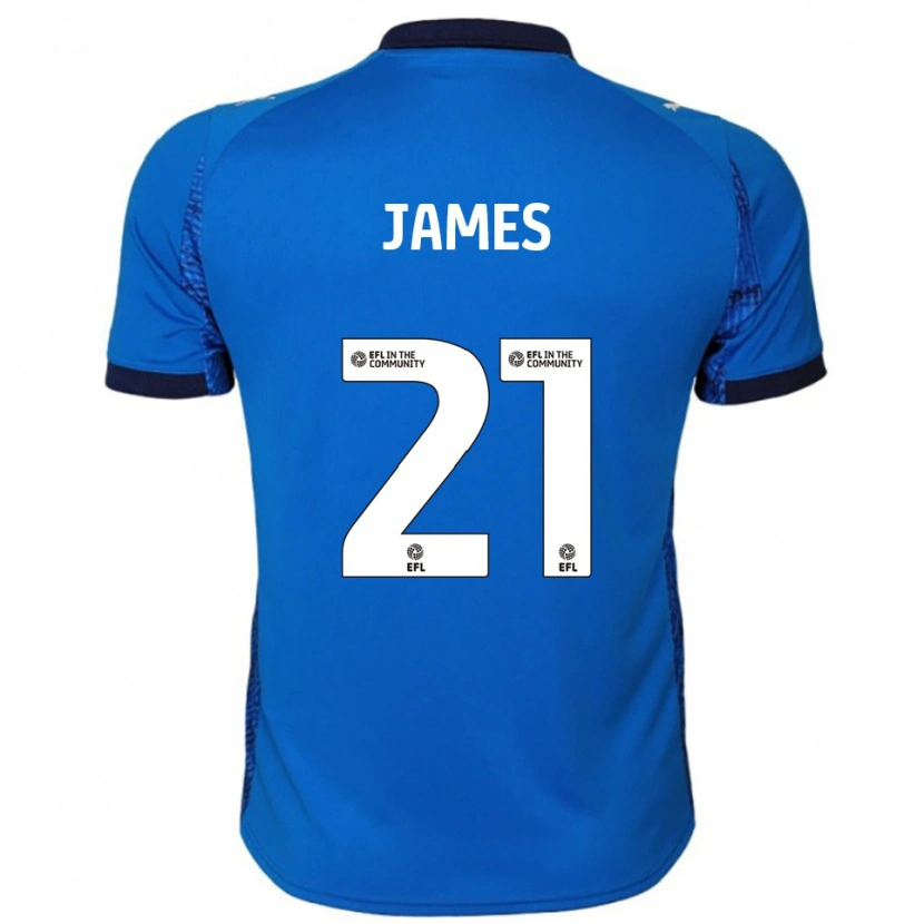 Danxen Heren Hayley James #21 Blauw Wit Thuisshirt Thuistenue 2025/26 T-Shirt