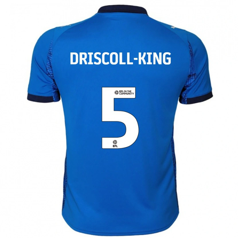 Danxen Heren Evie Driscoll-King #5 Blauw Wit Thuisshirt Thuistenue 2025/26 T-Shirt