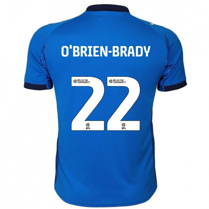 Danxen Heren Donay O'brien-Brady #22 Blauw Wit Thuisshirt Thuistenue 2025/26 T-Shirt