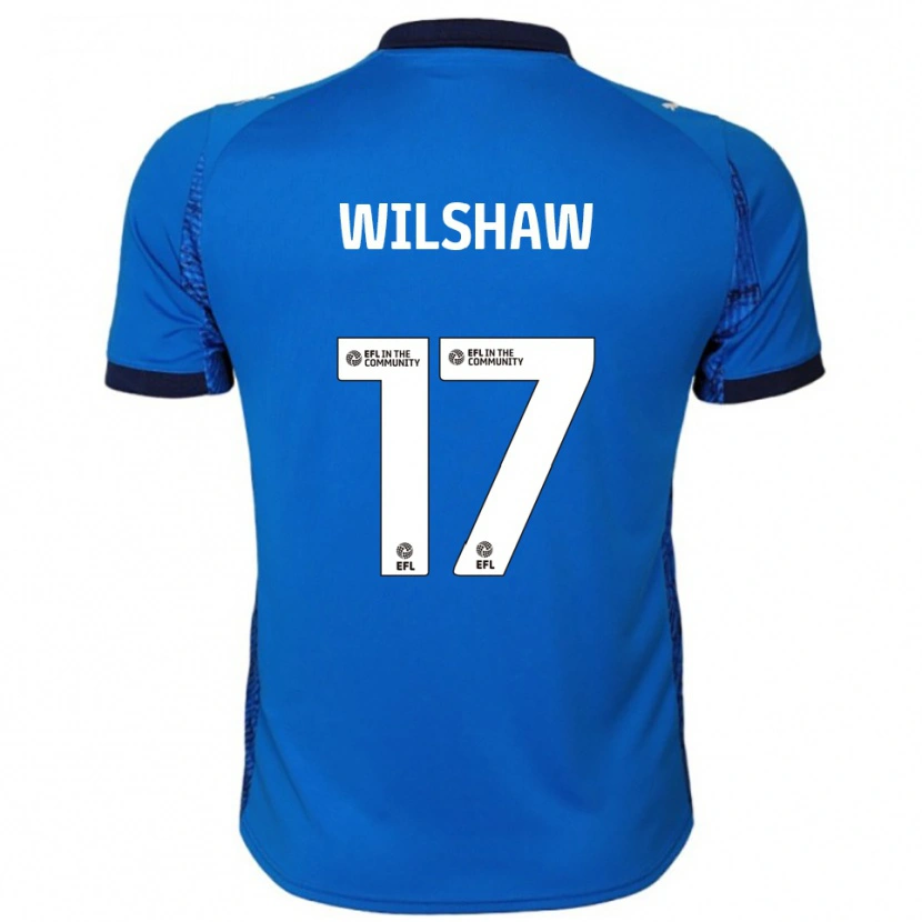 Danxen Heren Lauren Wilshaw #17 Blauw Wit Thuisshirt Thuistenue 2025/26 T-Shirt