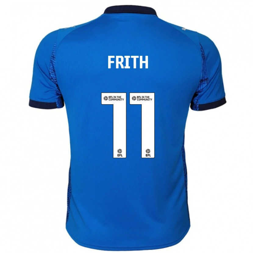 Danxen Heren Declan Frith #11 Blauw Wit Thuisshirt Thuistenue 2025/26 T-Shirt