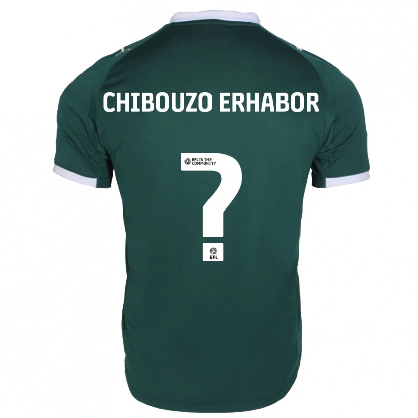 Danxen Heren Comfort Chibouzo Erhabor #0 Groen Wit Thuisshirt Thuistenue 2025/26 T-Shirt