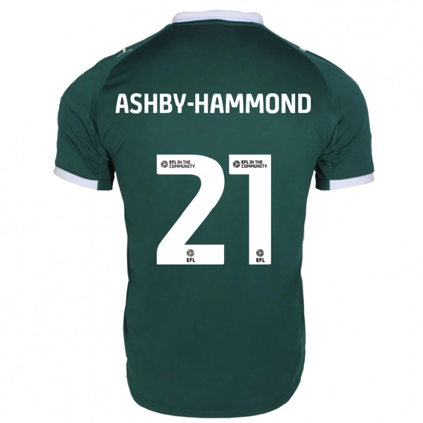 Danxen Heren Luca Ashby-Hammond #21 Groen Wit Thuisshirt Thuistenue 2025/26 T-Shirt