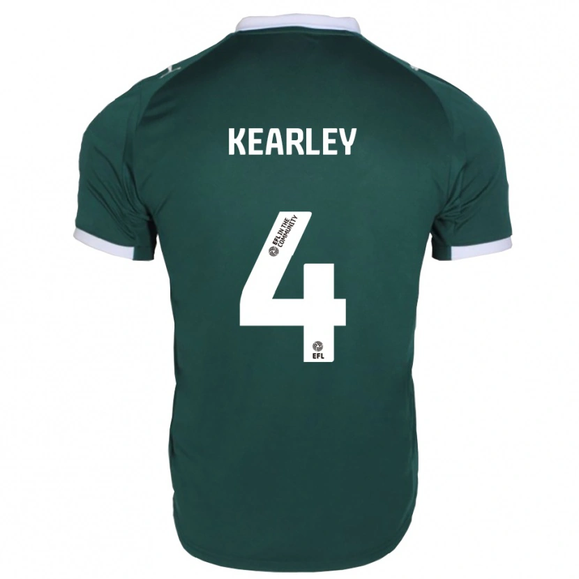 Danxen Heren Amii Kearley #4 Groen Wit Thuisshirt Thuistenue 2025/26 T-Shirt