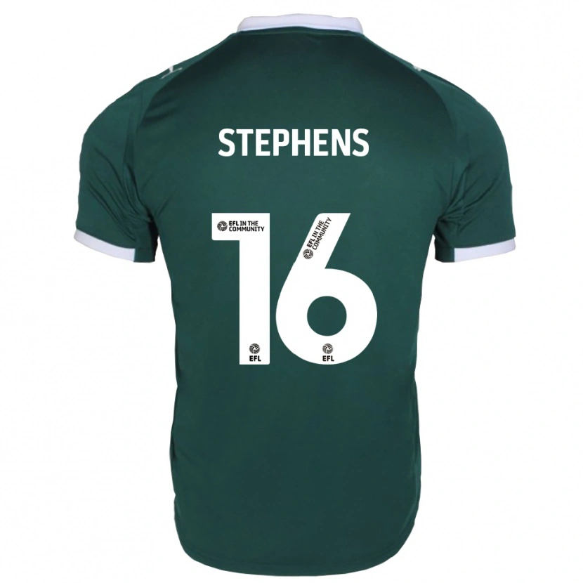 Danxen Heren Ella Stephens #16 Groen Wit Thuisshirt Thuistenue 2025/26 T-Shirt