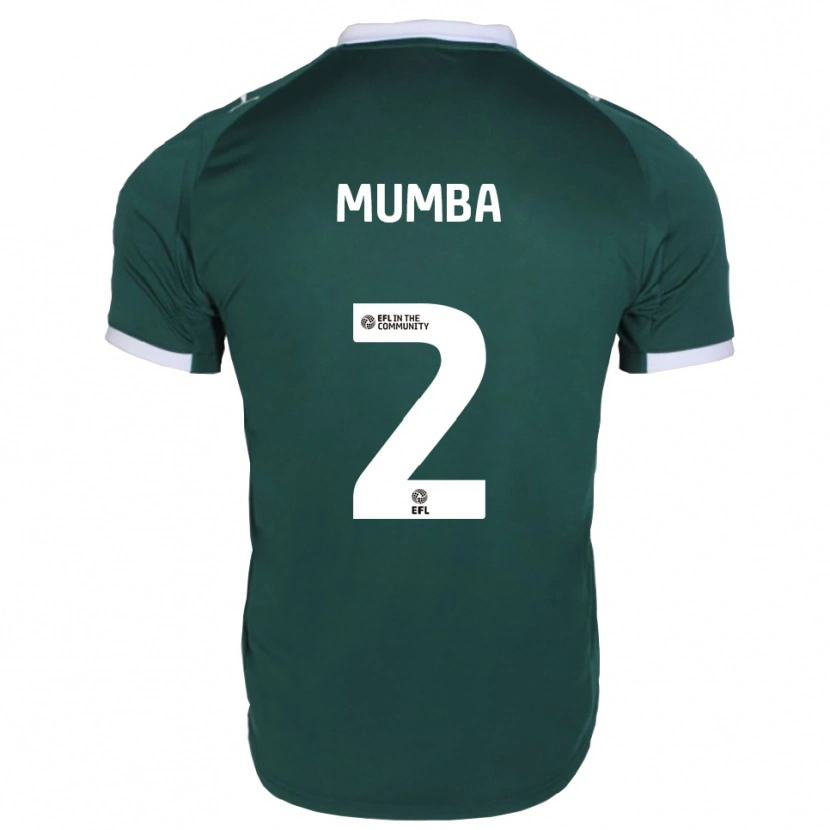 Danxen Heren Bali Mumba #2 Groen Wit Thuisshirt Thuistenue 2025/26 T-Shirt