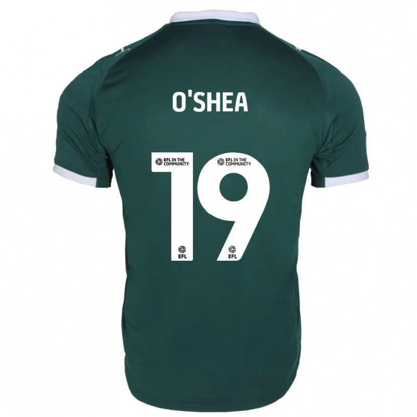 Danxen Heren Erin O'shea #19 Groen Wit Thuisshirt Thuistenue 2025/26 T-Shirt
