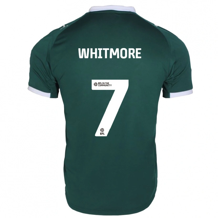 Danxen Heren Charlotte Whitmore #7 Groen Wit Thuisshirt Thuistenue 2025/26 T-Shirt