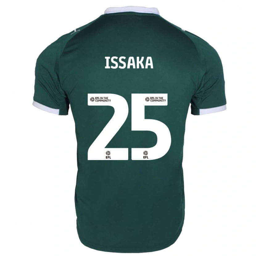 Danxen Heren Freddie Issaka #25 Groen Wit Thuisshirt Thuistenue 2025/26 T-Shirt