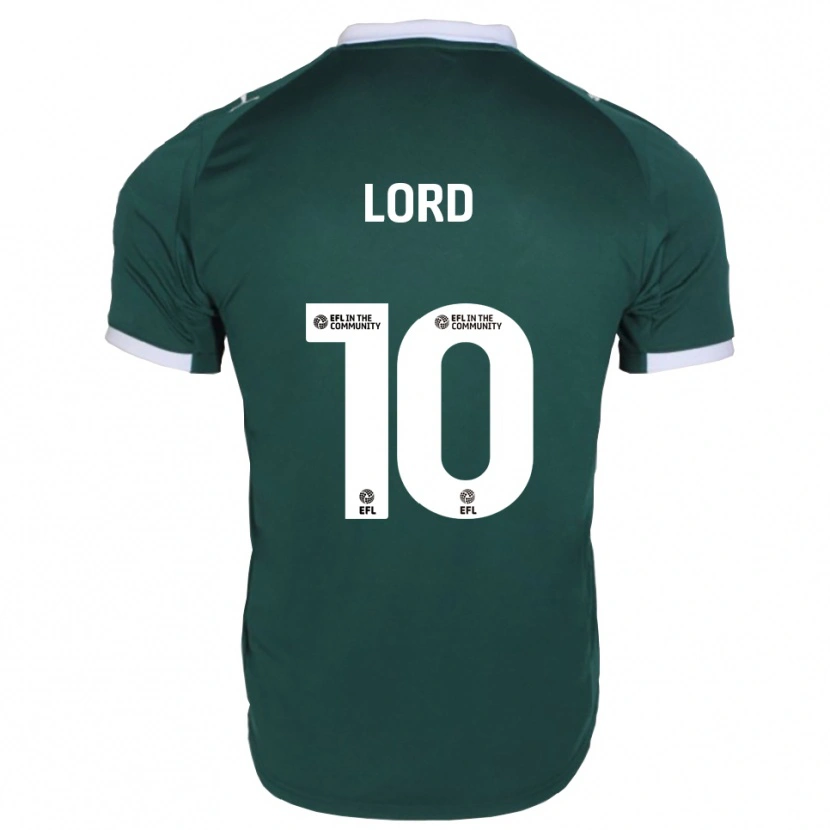 Danxen Heren Sam Lord #10 Groen Wit Thuisshirt Thuistenue 2025/26 T-Shirt