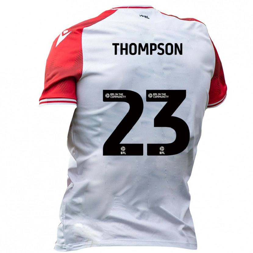 Danxen Heren Louis Thompson #23 Wit Rood Thuisshirt Thuistenue 2025/26 T-Shirt