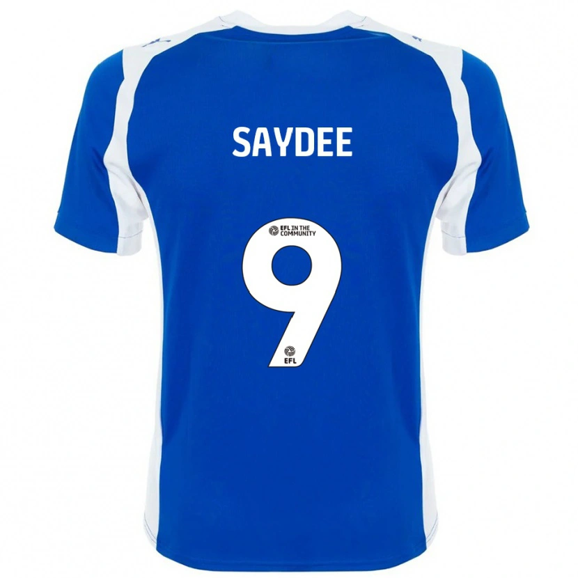 Danxen Heren Christian Saydee #9 Blauw Wit Thuisshirt Thuistenue 2025/26 T-Shirt