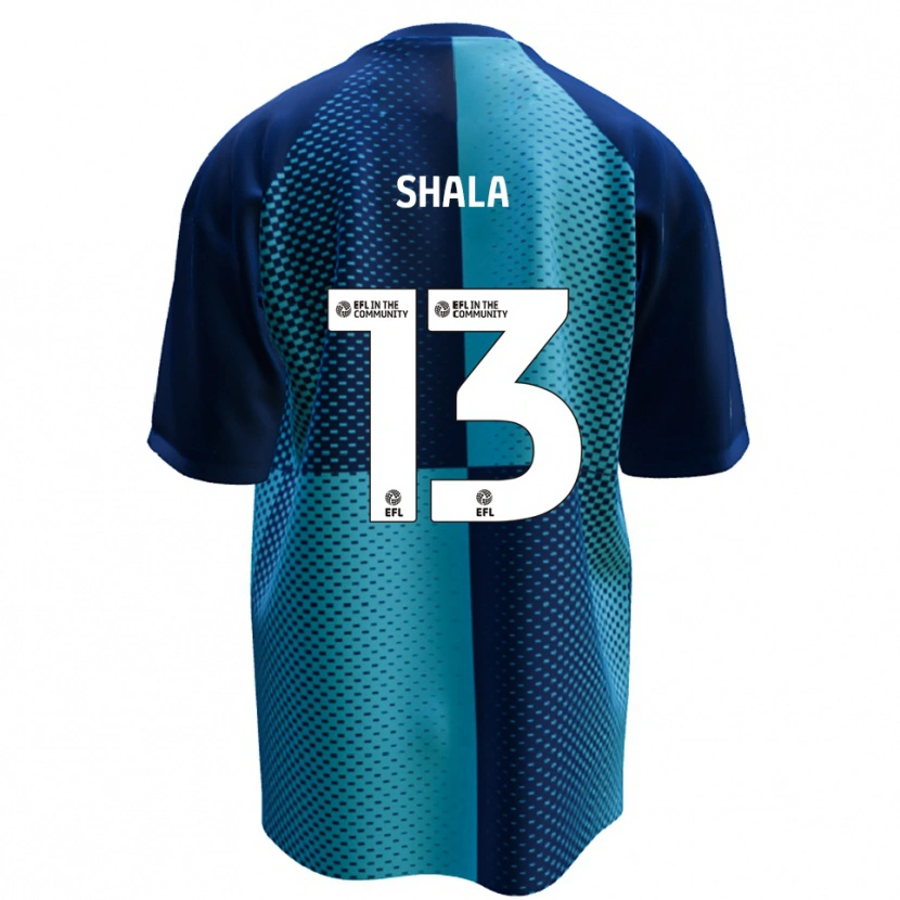 Danxen Heren Laurence Shala #13 Blauw Hemelsblauw Thuisshirt Thuistenue 2025/26 T-Shirt