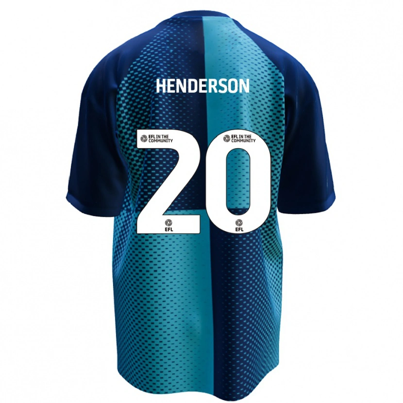 Danxen Heren Ewan Henderson #20 Blauw Hemelsblauw Thuisshirt Thuistenue 2025/26 T-Shirt