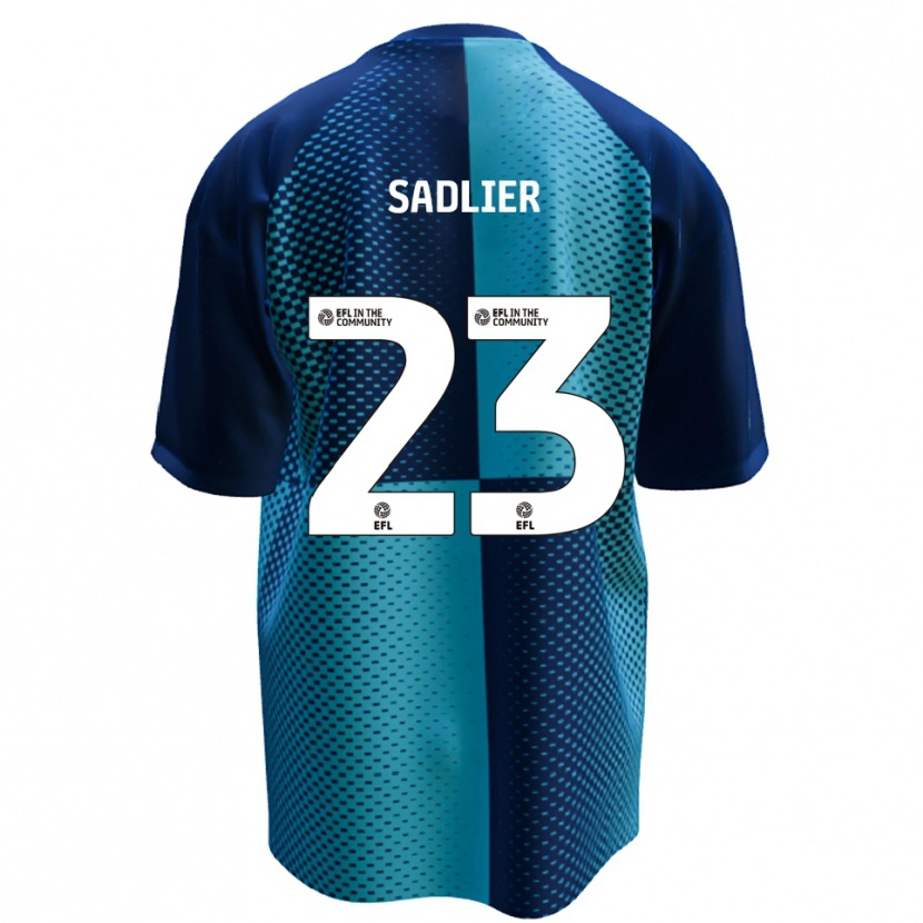 Danxen Heren Kieran Sadlier #23 Blauw Hemelsblauw Thuisshirt Thuistenue 2025/26 T-Shirt