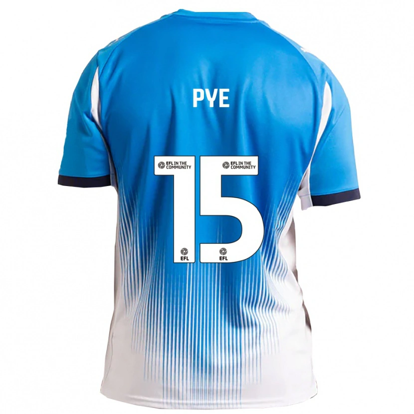 Danxen Heren Ethan Pye #15 Blauw Wit Thuisshirt Thuistenue 2025/26 T-Shirt