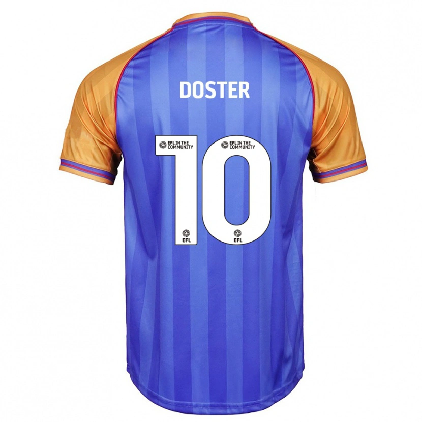 Danxen Heren Katie Doster #10 Blauw Oranje Thuisshirt Thuistenue 2025/26 T-Shirt