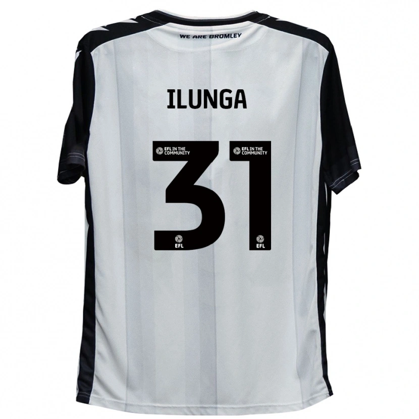 Danxen Heren Brooklyn Ilunga #31 Wit Zwart Thuisshirt Thuistenue 2025/26 T-Shirt