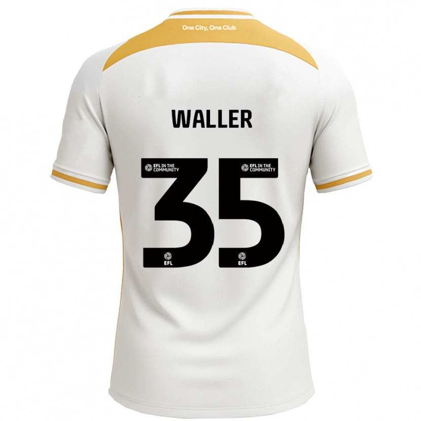 Danxen Heren Charlie Waller #35 Wit Goud Thuisshirt Thuistenue 2025/26 T-Shirt