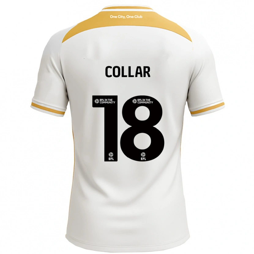 Danxen Heren Will Collar #18 Wit Goud Thuisshirt Thuistenue 2025/26 T-Shirt