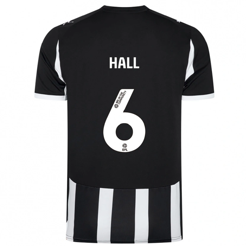 Danxen Heren Tyrese Hall #6 Zwart Wit Thuisshirt Thuistenue 2025/26 T-Shirt