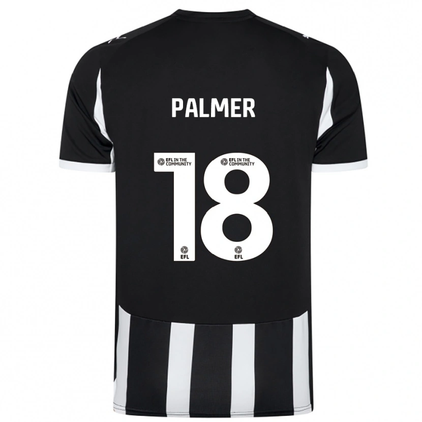 Danxen Heren Matt Palmer #18 Zwart Wit Thuisshirt Thuistenue 2025/26 T-Shirt