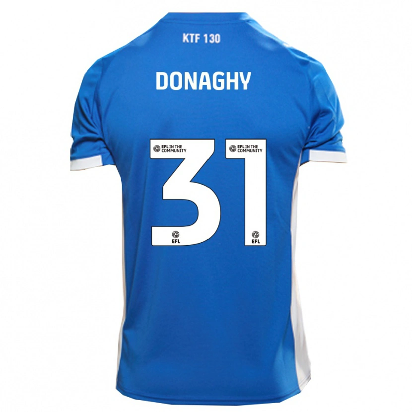 Danxen Heren Tom Donaghy #31 Blauw Wit Thuisshirt Thuistenue 2025/26 T-Shirt