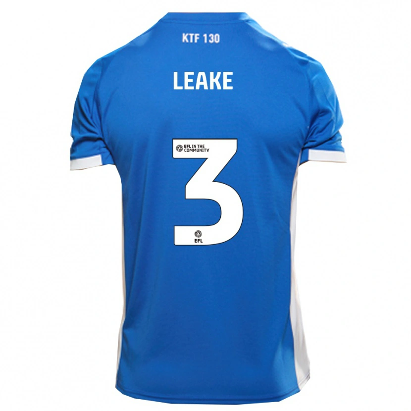 Danxen Heren Jake Leake #3 Blauw Wit Thuisshirt Thuistenue 2025/26 T-Shirt