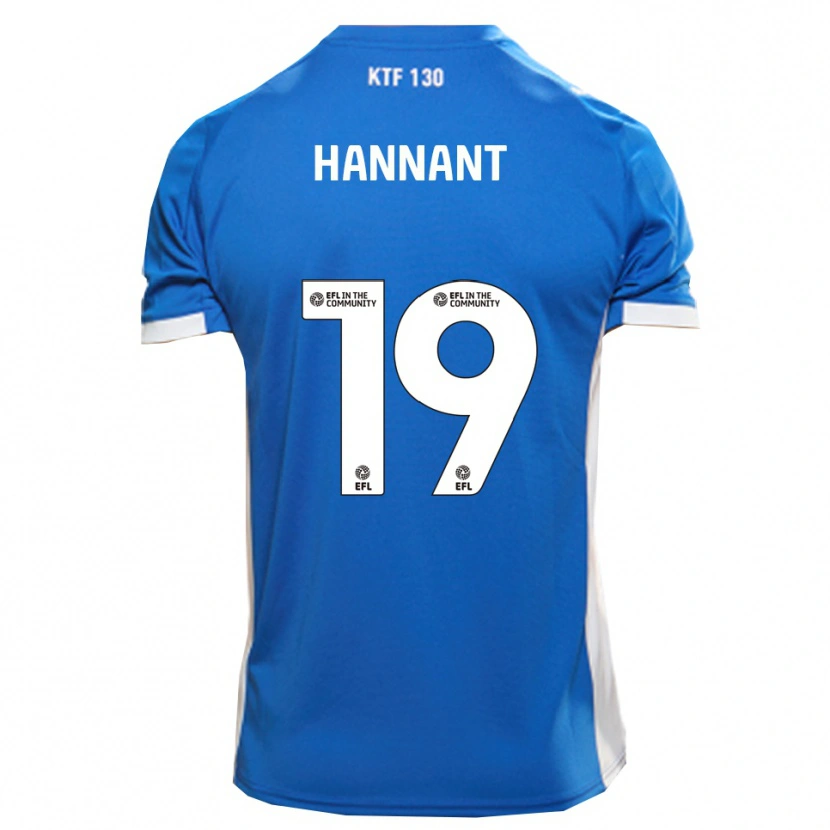 Danxen Heren Luke Hannant #19 Blauw Wit Thuisshirt Thuistenue 2025/26 T-Shirt