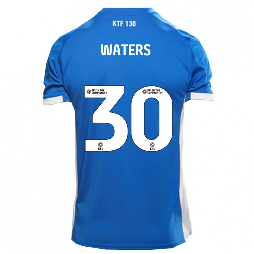 Danxen Heren Billy Waters #30 Blauw Wit Thuisshirt Thuistenue 2025/26 T-Shirt