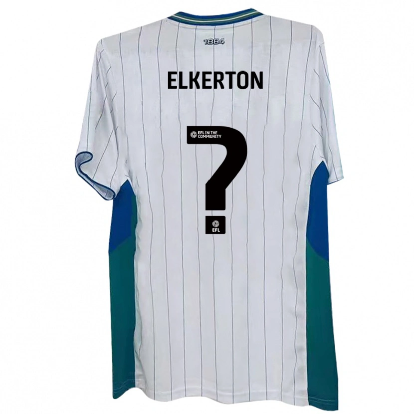 Danxen Heren Ava Elkerton #0 Wit Groen Blauw Thuisshirt Thuistenue 2025/26 T-Shirt