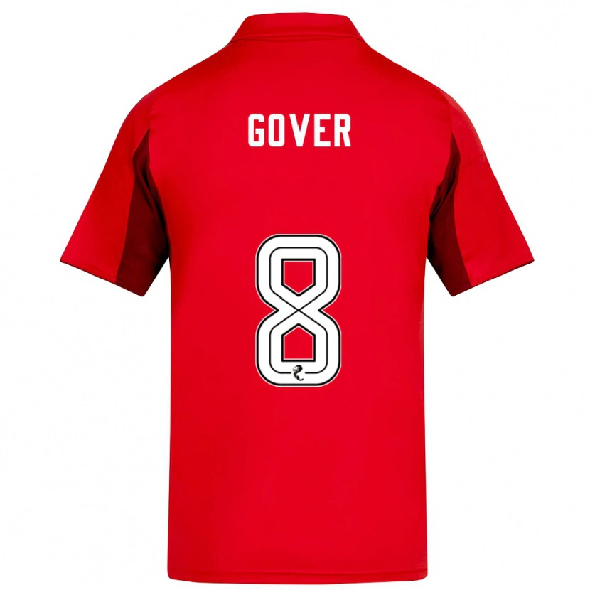 Danxen Heren Chloe Gover #8 Rood Bordeauxrood Thuisshirt Thuistenue 2025/26 T-Shirt