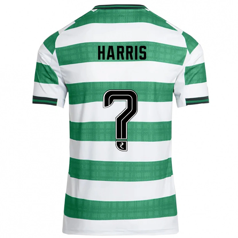 Danxen Heren Mark Harris #0 Groen Wit Thuisshirt Thuistenue 2025/26 T-Shirt