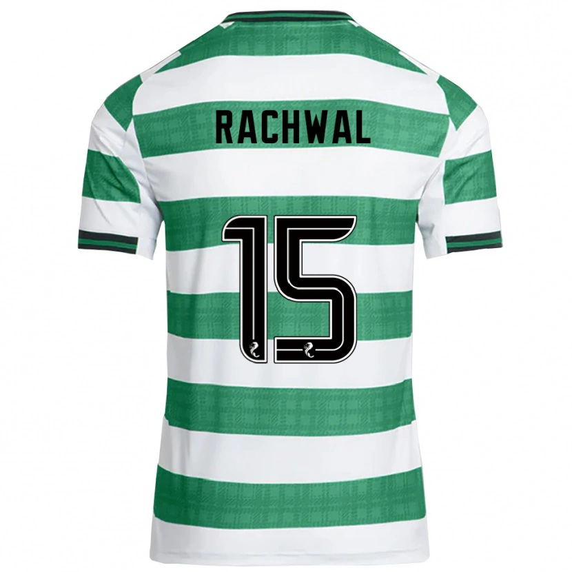 Danxen Heren Robert Rachwal #15 Groen Wit Thuisshirt Thuistenue 2025/26 T-Shirt