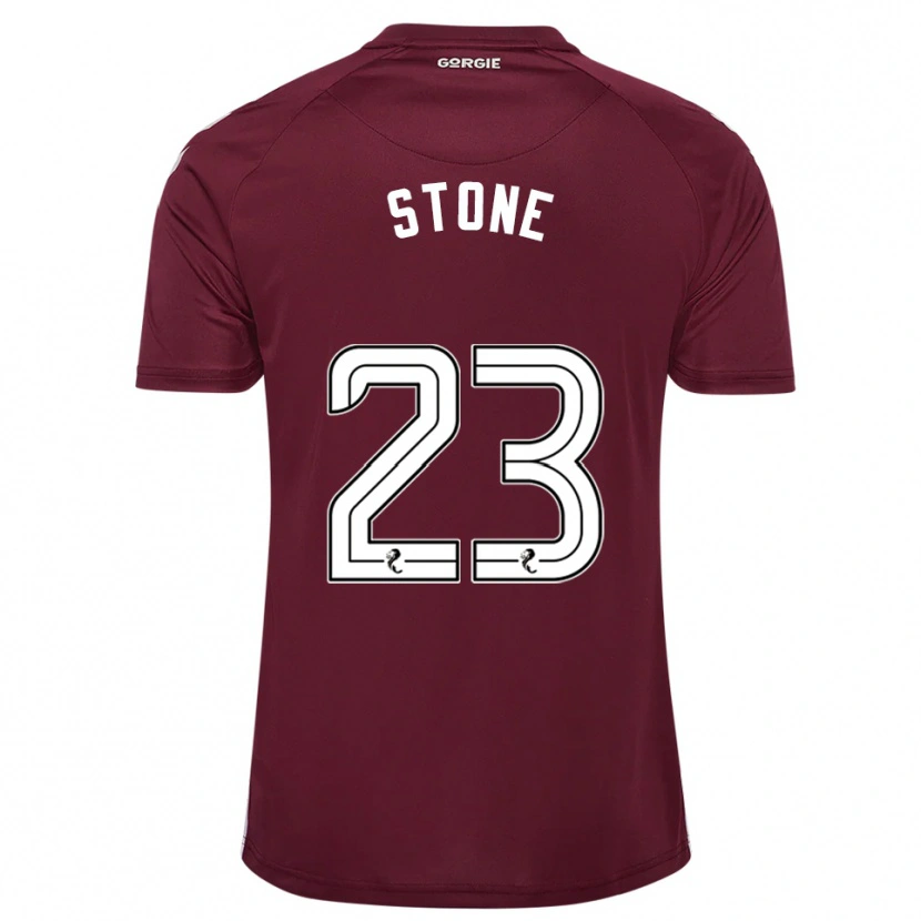 Danxen Heren Harry Stone #23 Bordeauxrood Wit Thuisshirt Thuistenue 2025/26 T-Shirt