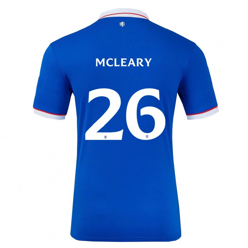 Danxen Heren Jodi Mcleary #26 Blauw Wit Thuisshirt Thuistenue 2025/26 T-Shirt